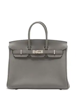 Hermès Pre-Owned: Серая сумка 