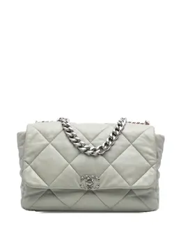 CHANEL Pre-Owned: Серая сумка 