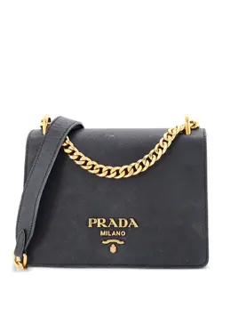 Prada Pre-Owned: Чёрная сумка 