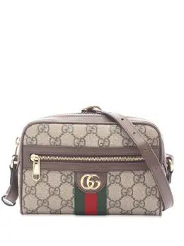 Gucci Pre-Owned: Коричневая сумка через плечо 