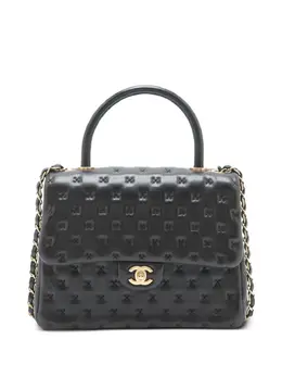CHANEL Pre-Owned: Чёрная сумка на руку 