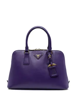 Prada Pre-Owned: Фиолетовая сумка 