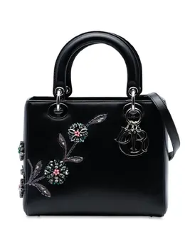 Christian Dior Pre-Owned: Сумка с растительным принтом 