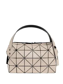 Bao Bao Issey Miyake: Бежевая сумка-шоппер 