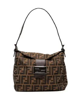 Fendi Pre-Owned: Коричневая сумка 