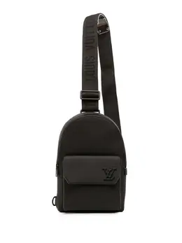 Louis Vuitton Pre-Owned: Чёрная сумка 