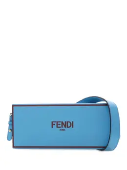 Fendi Pre-Owned: Голубая сумка через плечо 