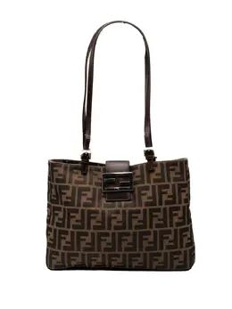 Fendi Pre-Owned: Коричневая сумка 