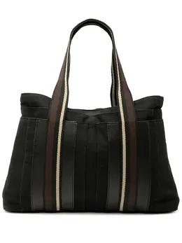 Hermès Pre-Owned: Чёрная сумка-шоппер 