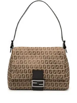 Fendi Pre-Owned: Коричневая сумка 