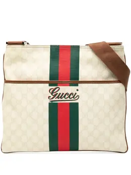 Gucci Pre-Owned: Белая сумка через плечо 