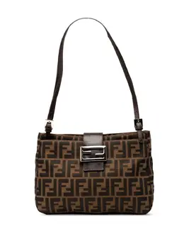 Fendi Pre-Owned: Коричневая сумка 