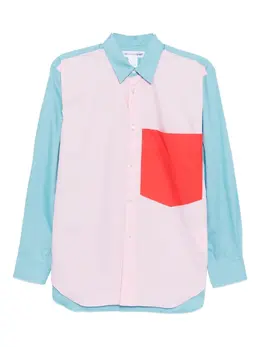 Comme Des Garçons Shirt: Голубая рубашка 