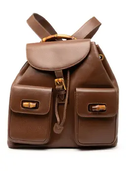 Gucci Pre-Owned: Коричневый рюкзак 