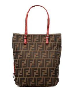 Fendi Pre-Owned: Коричневая сумка-шоппер 