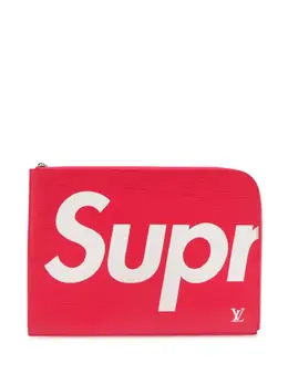 Louis Vuitton Pre-Owned: Красный клатч 