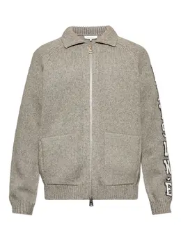 Maison Kitsuné: Кардиган с воротником 