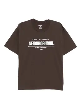 Neighborhood: Коричневая футболка 