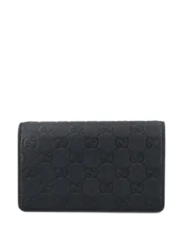Gucci: Чёрный кошелёк 