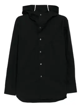Comme des Garçons Homme Deux: Чёрная рубашка 