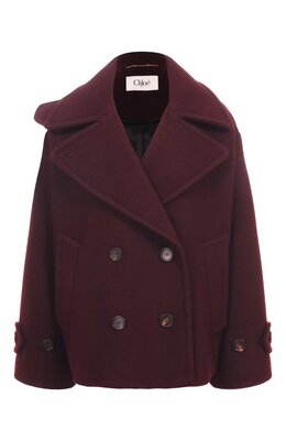 Chloé: Пальто из шерсти 