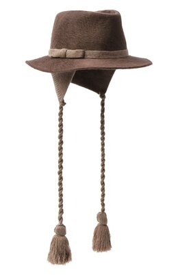 Agnona: Коричневая шляпа 