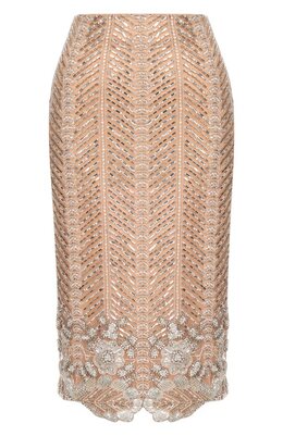 Elie Saab: Серебристая юбка 